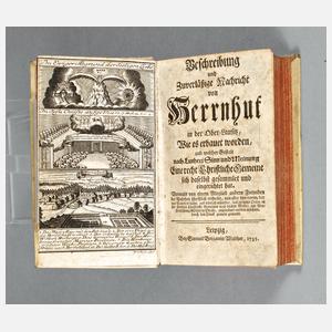 Sammelband Herrnhuter Brüdergemeinde 1735/36