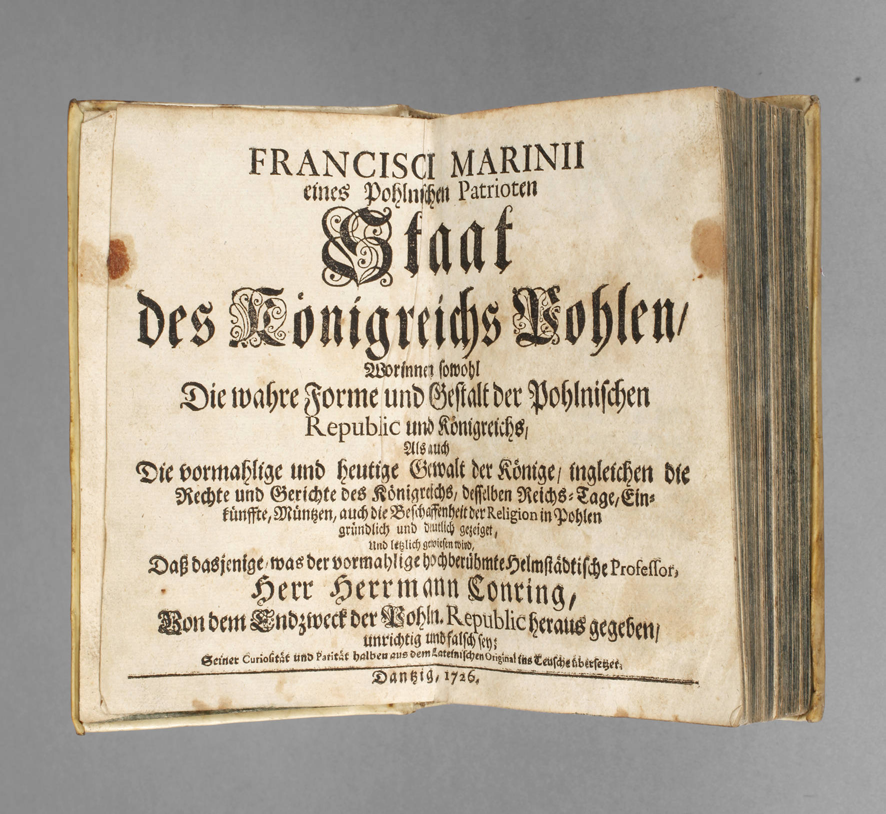 Sammelband Philosophie/Naturwissenschaft um 1725