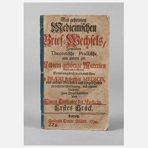 Medizinischer Briefwechsel 1734