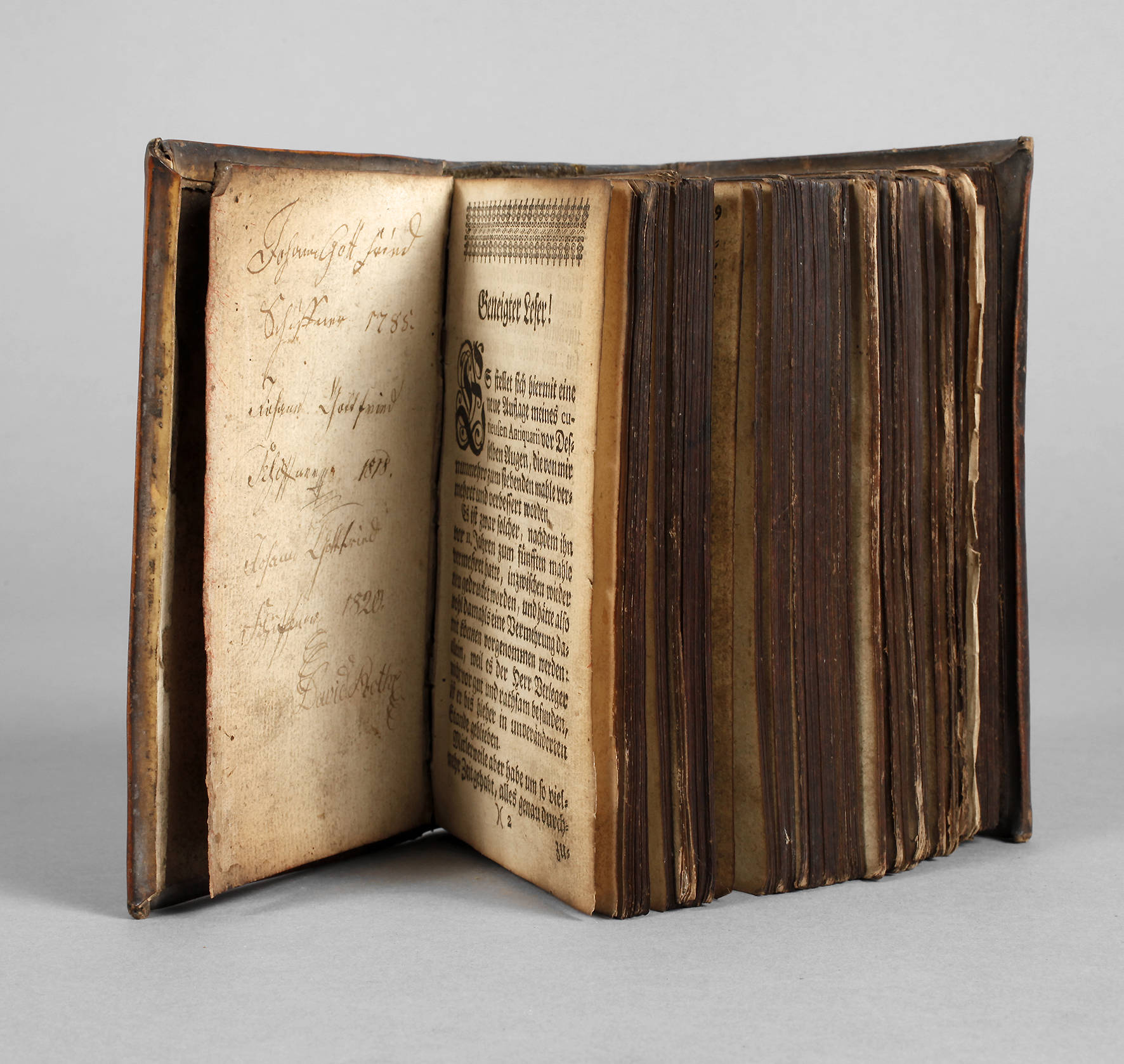 Berckenmeyers Reisebeschreibung um 1740