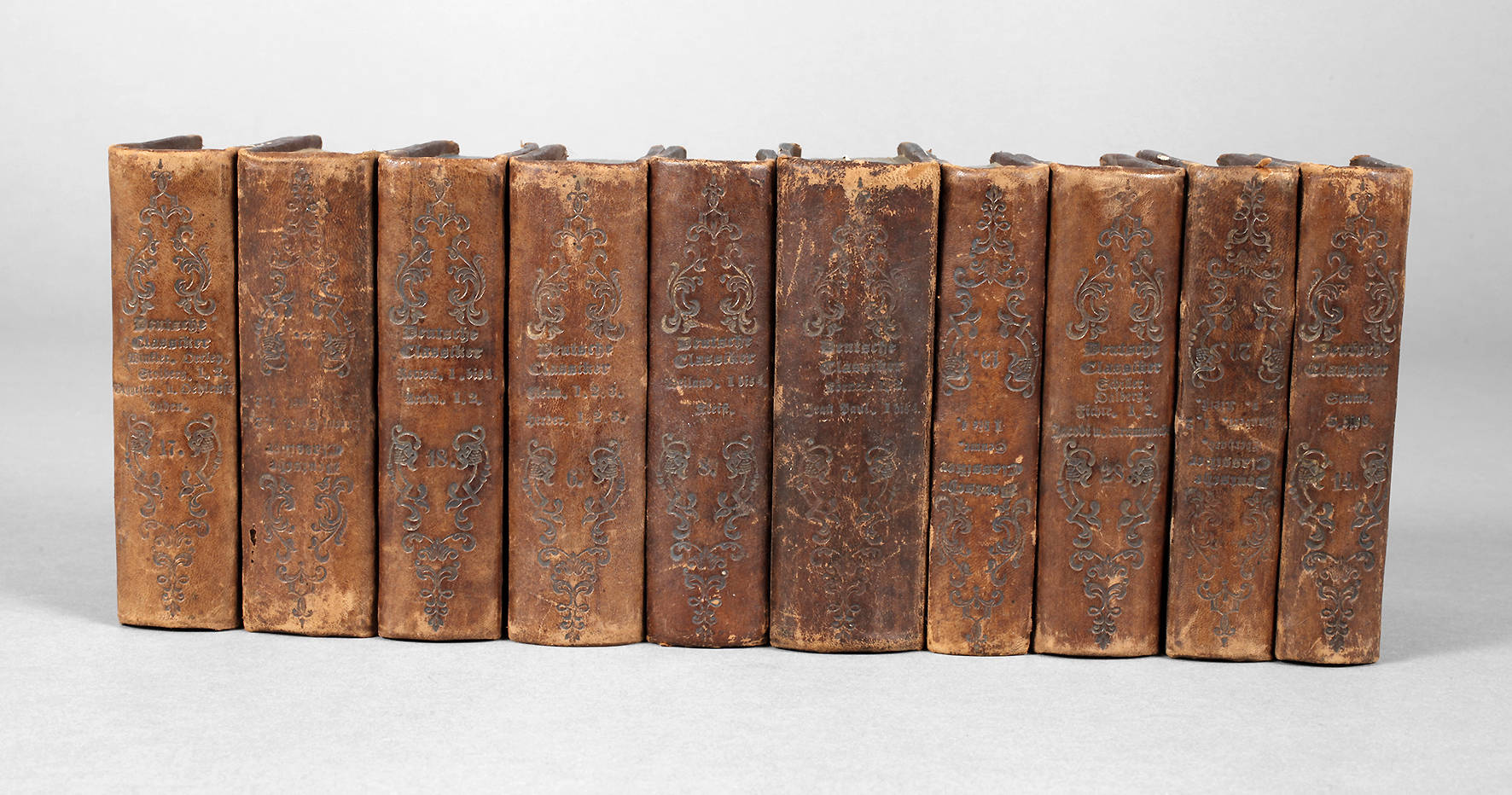 Deutsche Klassiker als Miniaturausgaben um 1840