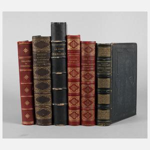 Konvolut Französische Literatur um 1880