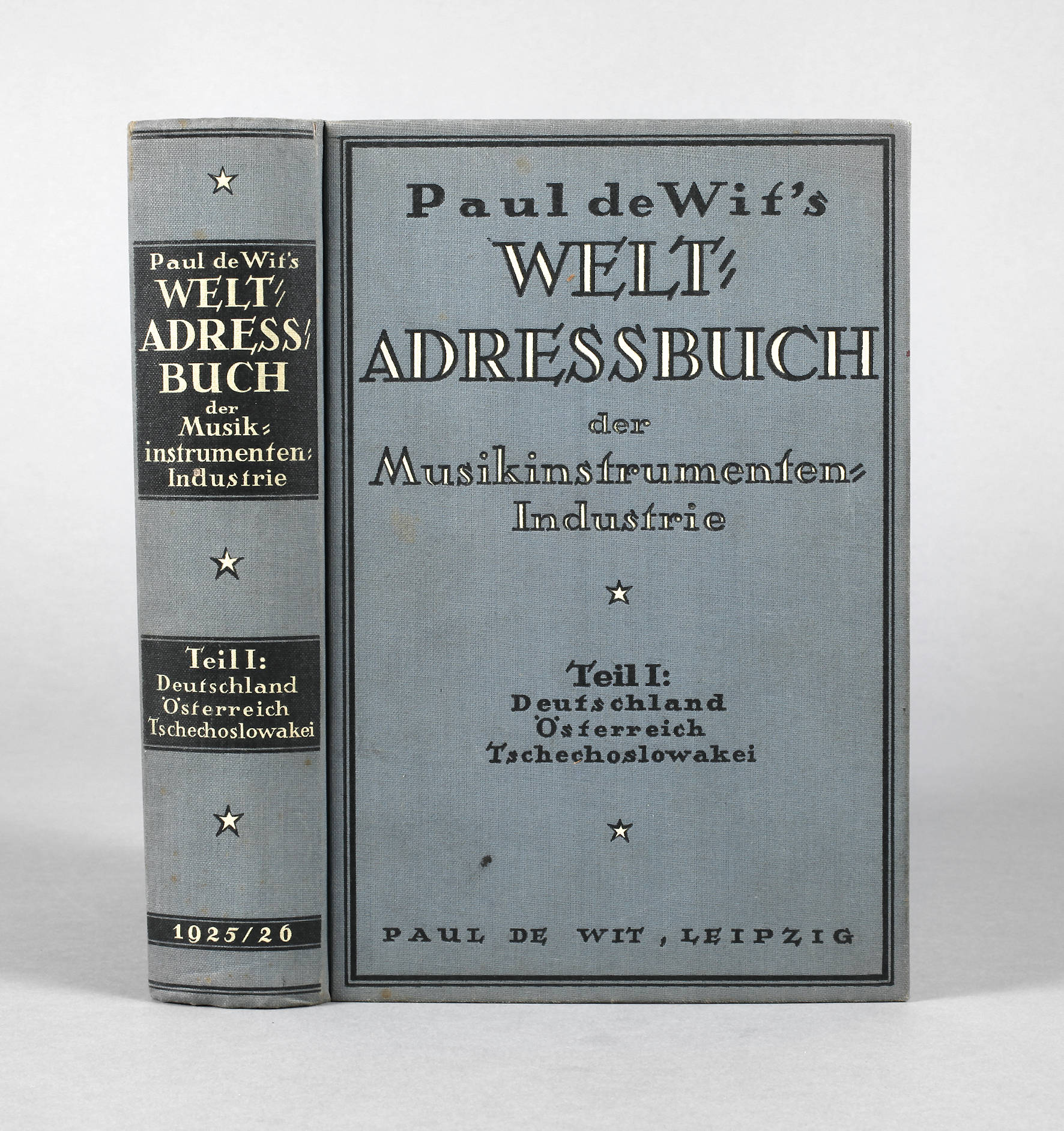 Paul de Wit's Welt-Adressbuch