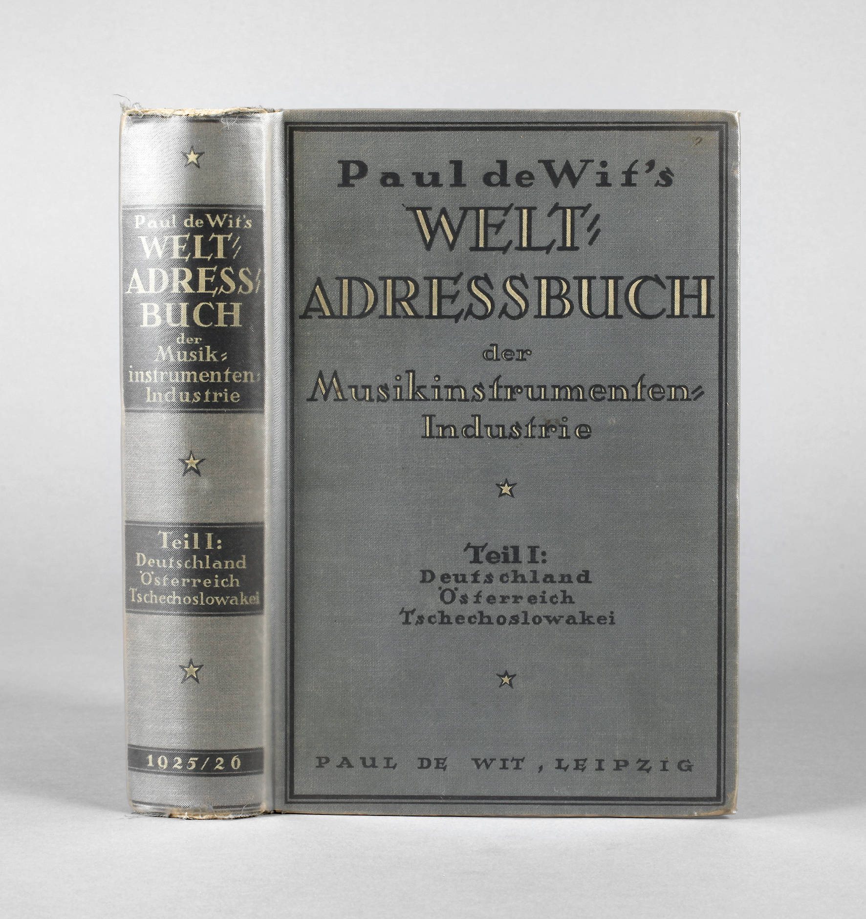 Paul de Wit's Welt-Adressbuch