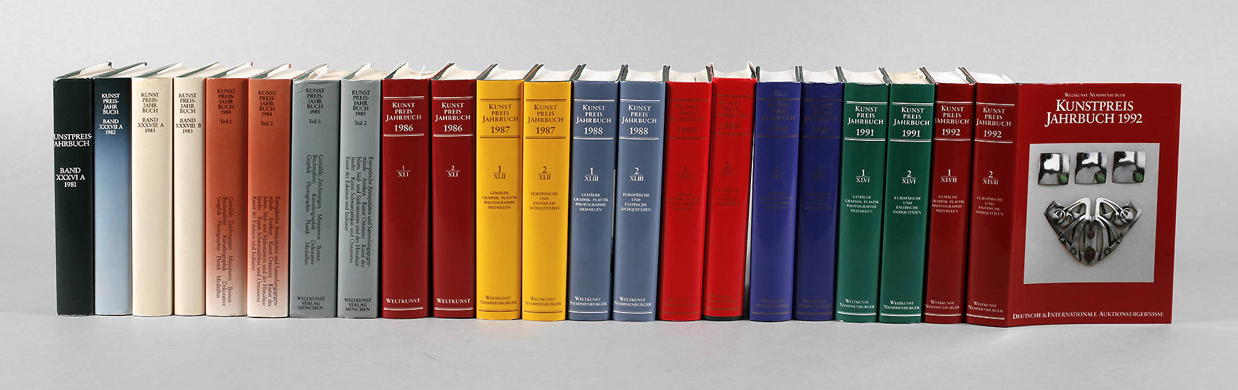 Kunstpreis Jahrbücher 1981 bis 1992