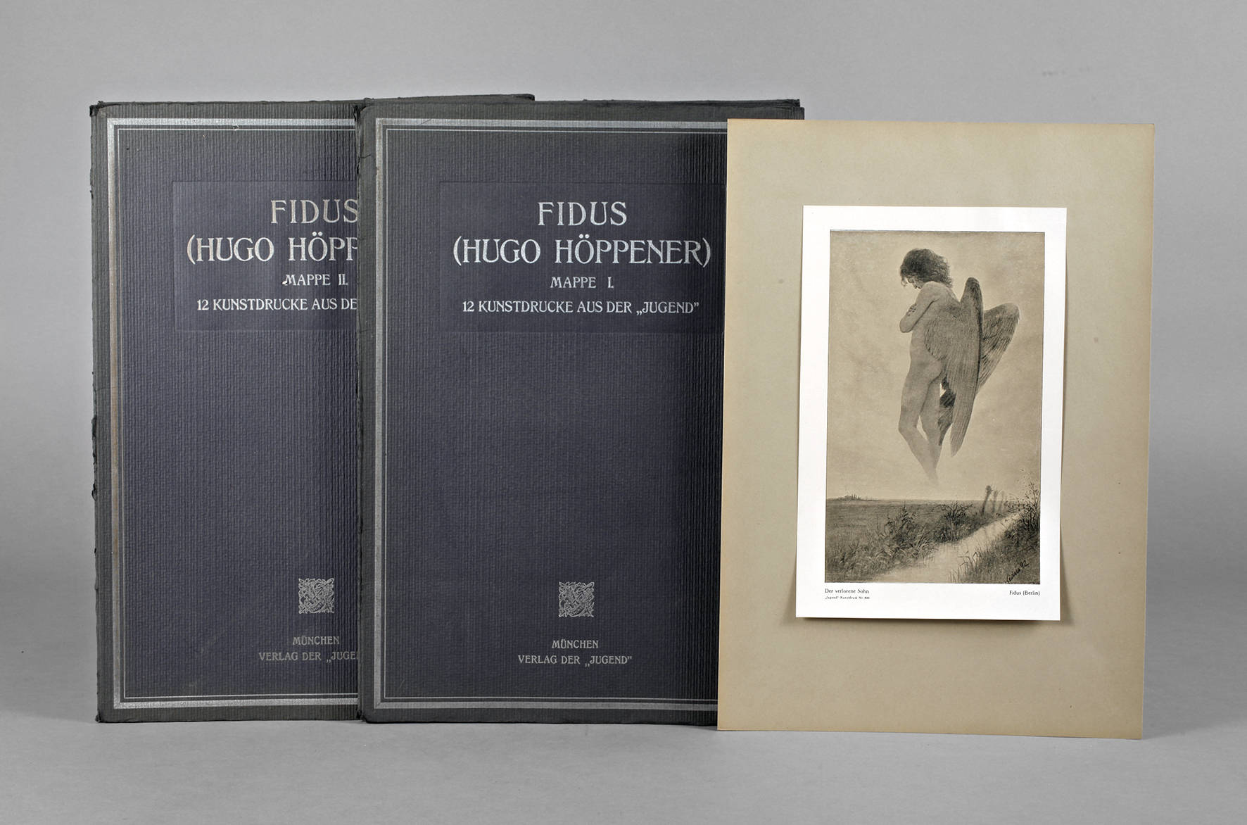 Zwei Fidus Kunstmappen