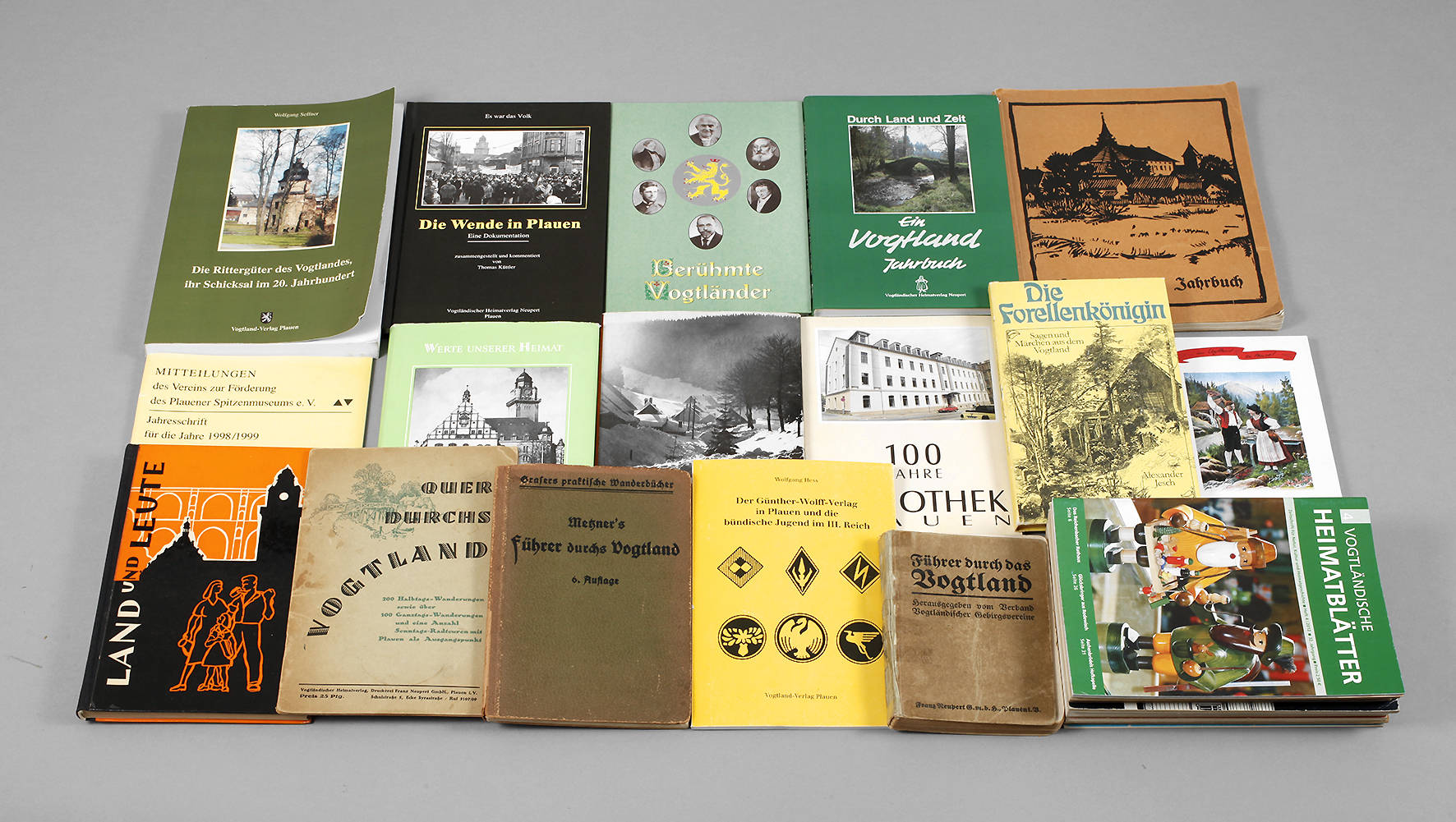 Konvolut Regionalliteratur Vogtland