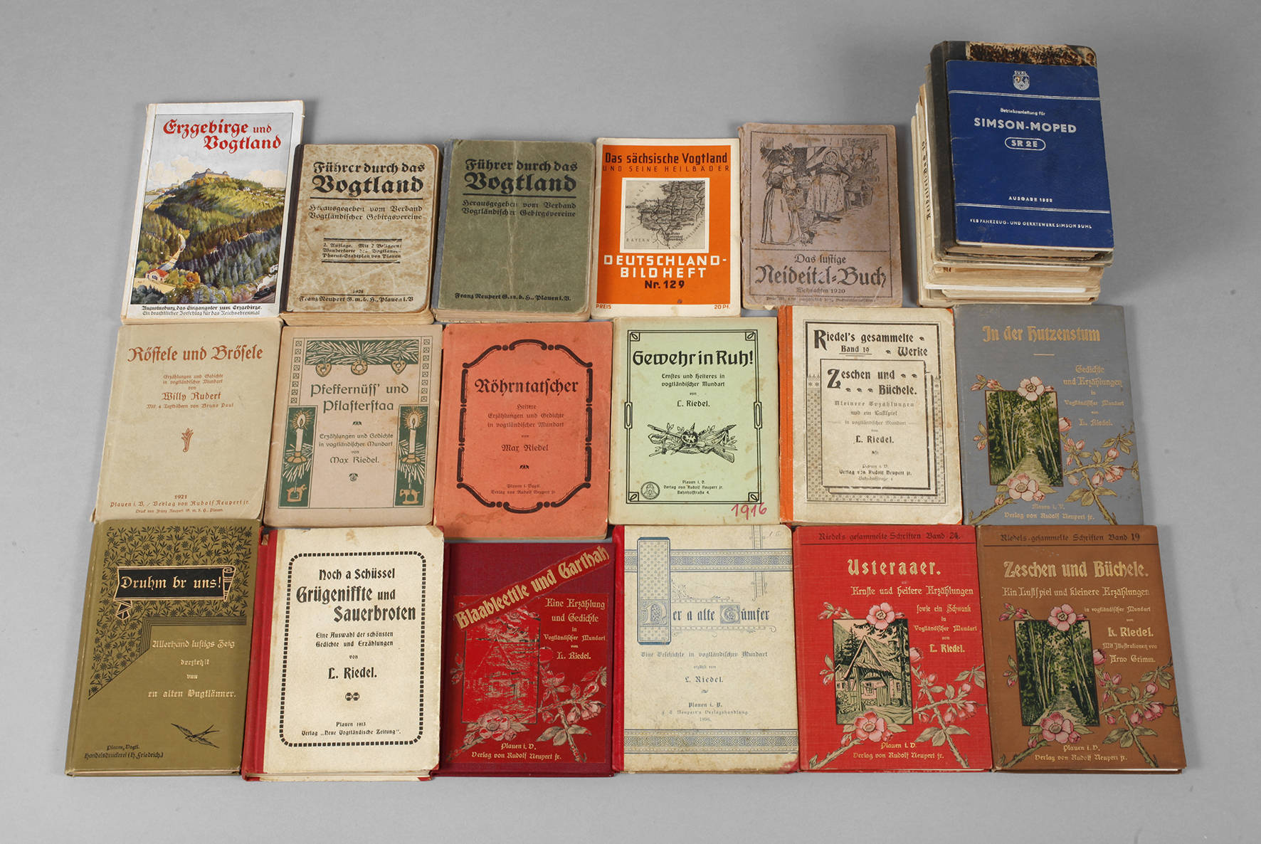 Konvolut Regionalliteratur Vogtland