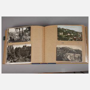 Postkartenalbum Sachsen