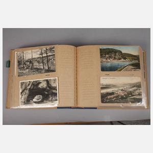 Postkartenalbum Sachsen