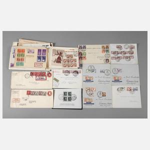 Belege und Briefe Deutsches Reich, Europa, Amerika