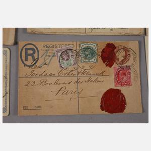 Belege und Ganzsachen