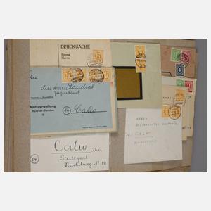 Belegsammlung Deutschland, Schweiz, Österreich