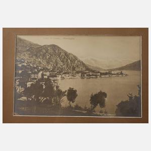 Zwei Panoramafotos ”Lago di Como”