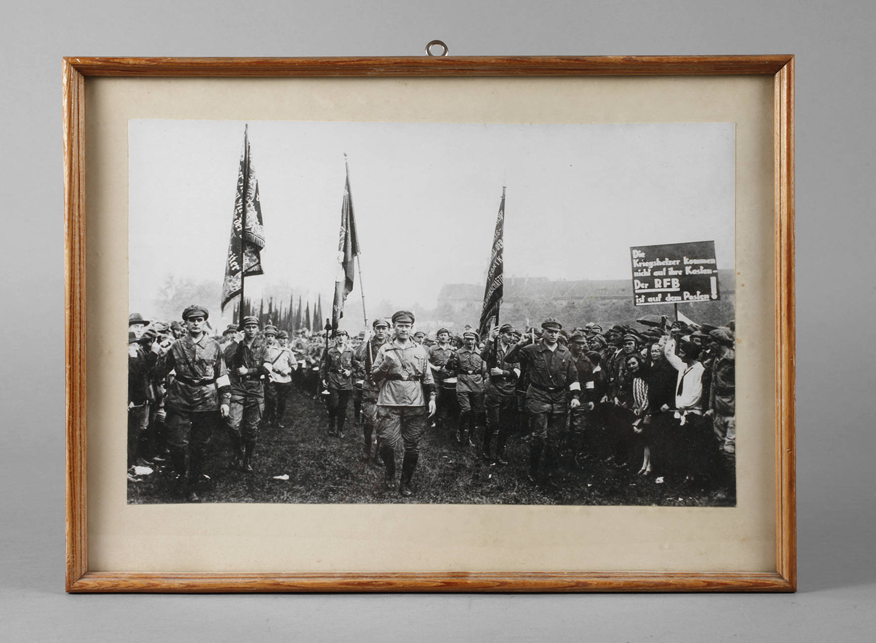 Fotografie Ernst Thälmann/Willy Leow