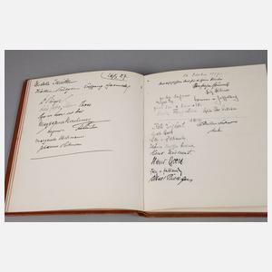 Hausbuch ”Unsere Gäste”