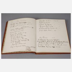 Hausbuch ”Unsere Gäste”