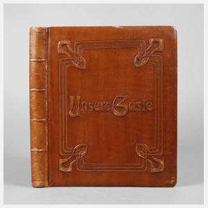 Hausbuch ”Unsere Gäste”