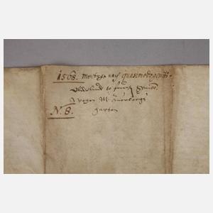 Sammlung Urkunden Minden