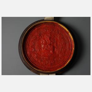 Urkunde Herzog Ernst zu Sachsen