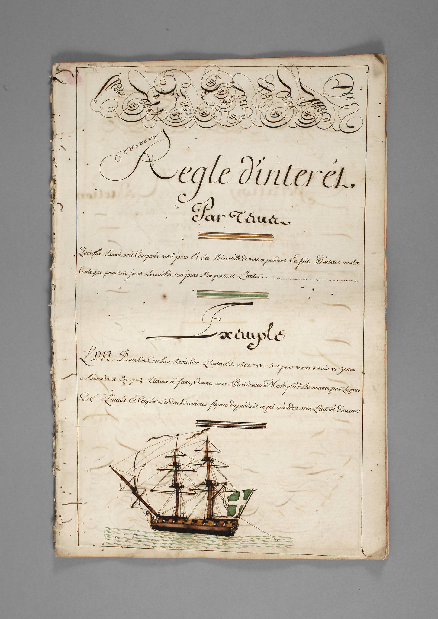 Französisches Dokument