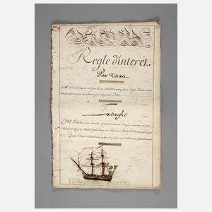 Französisches Dokument