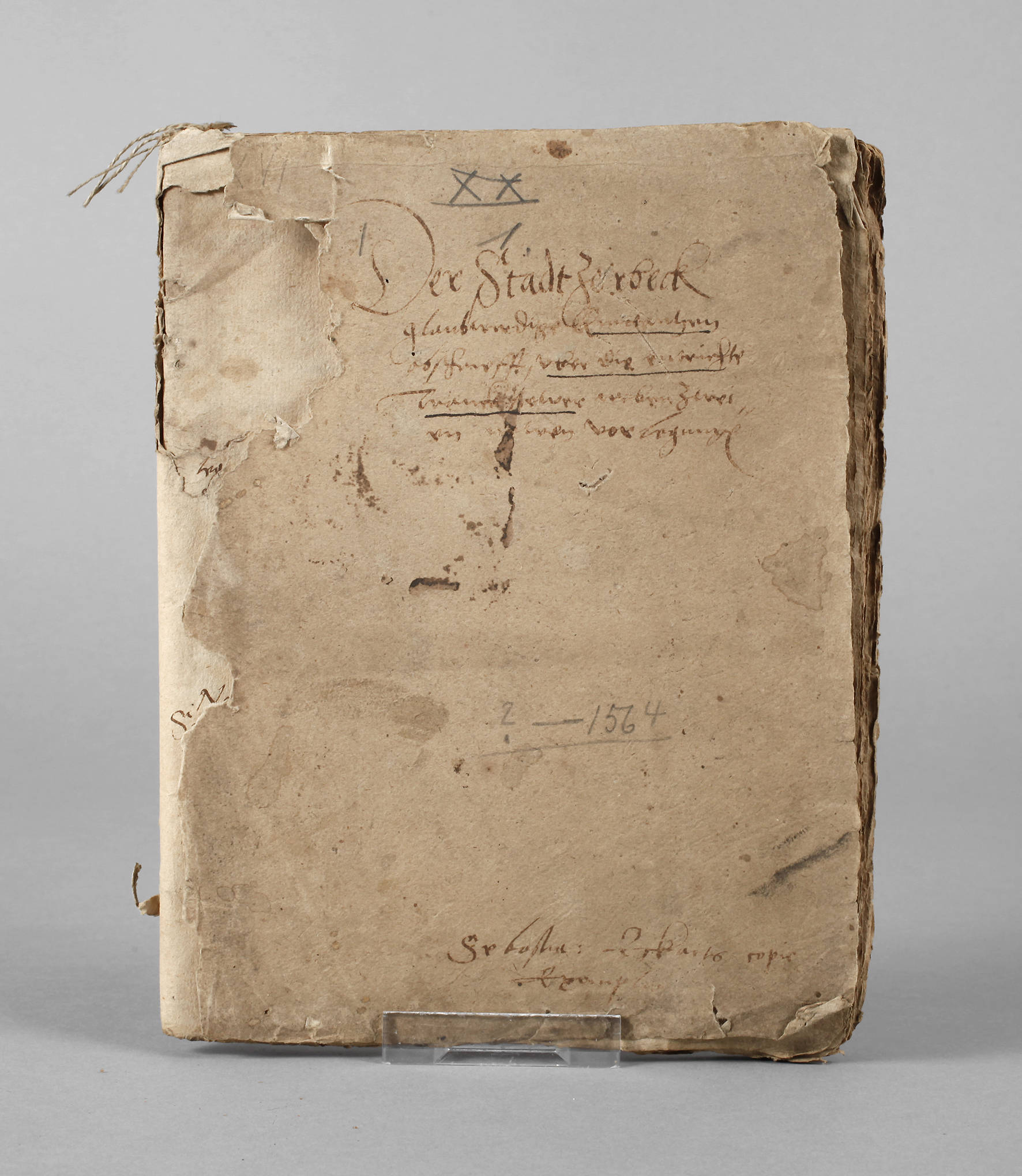 Stadtdokument um 1560