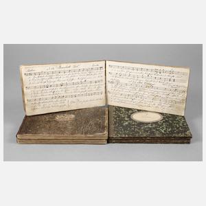 Sammlung Notenbücher