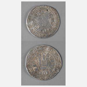 Silbermünze Frankreich 13./14. Jh.