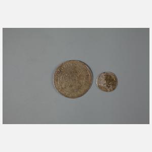 Vier Münzen Böhmen