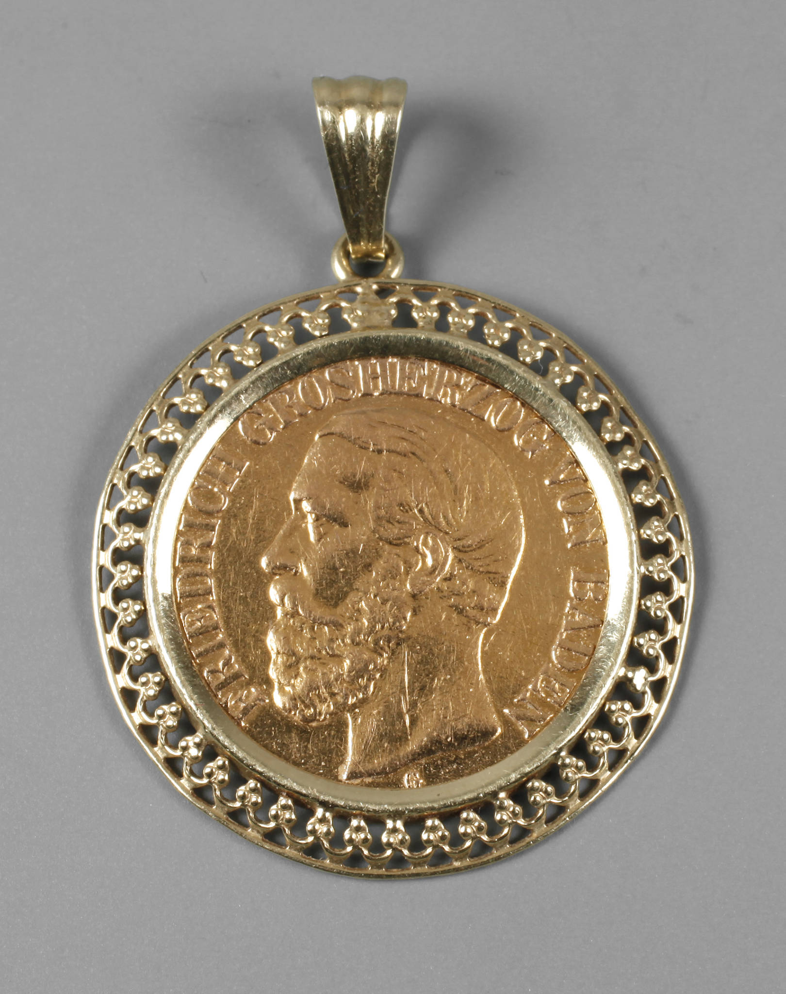 Goldmünze Baden 1898