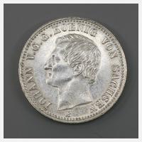 Münze Sachsen 1861111