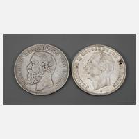 Zwei Münzen Baden111