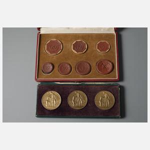 Posten Notmünzen und Medaillen