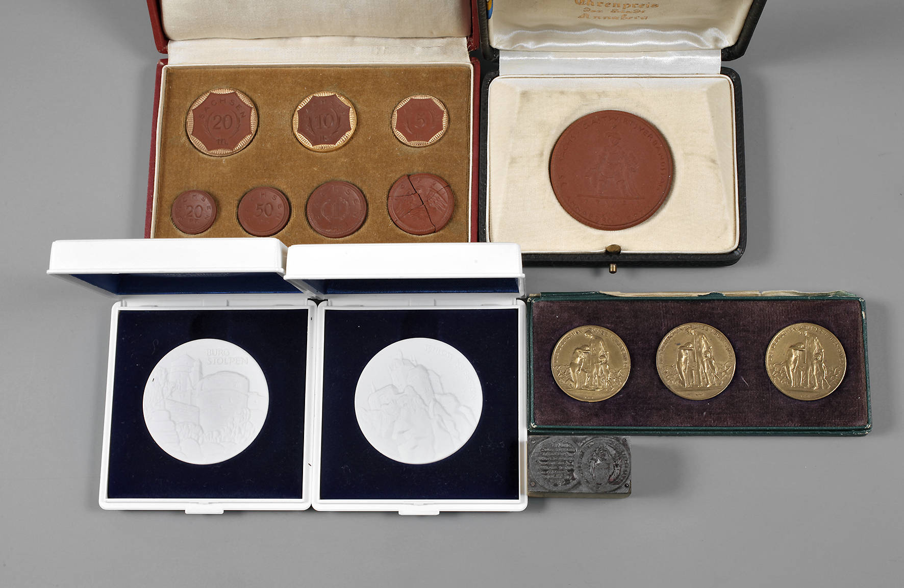 Posten Notmünzen und Medaillen