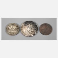 Drei Münzen Ausland111