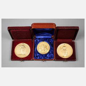 Drei Medaillen Gastgewerbe