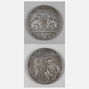 Silbermedaille Sachsen