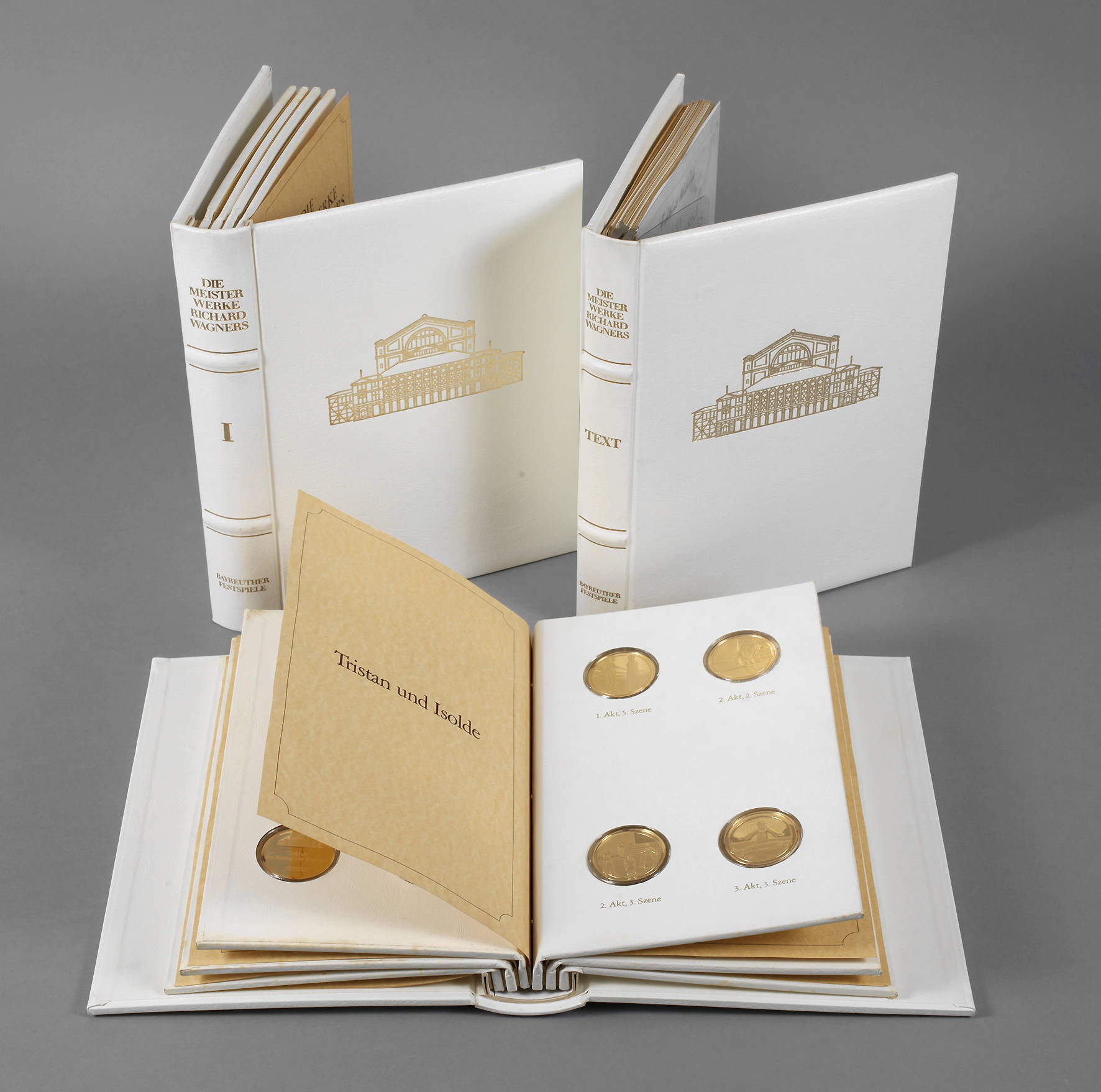 Die Meisterwerke R. Wagners in Medaillen