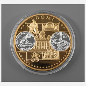 Medaille Finnland 2002