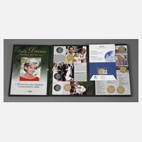 Posten Medaillen Lady Diana111