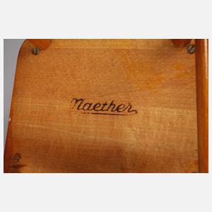 Käthe Kruse Mädchen und Naether Hochstuhl