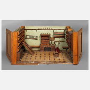 Große frühe Rauchfangküche