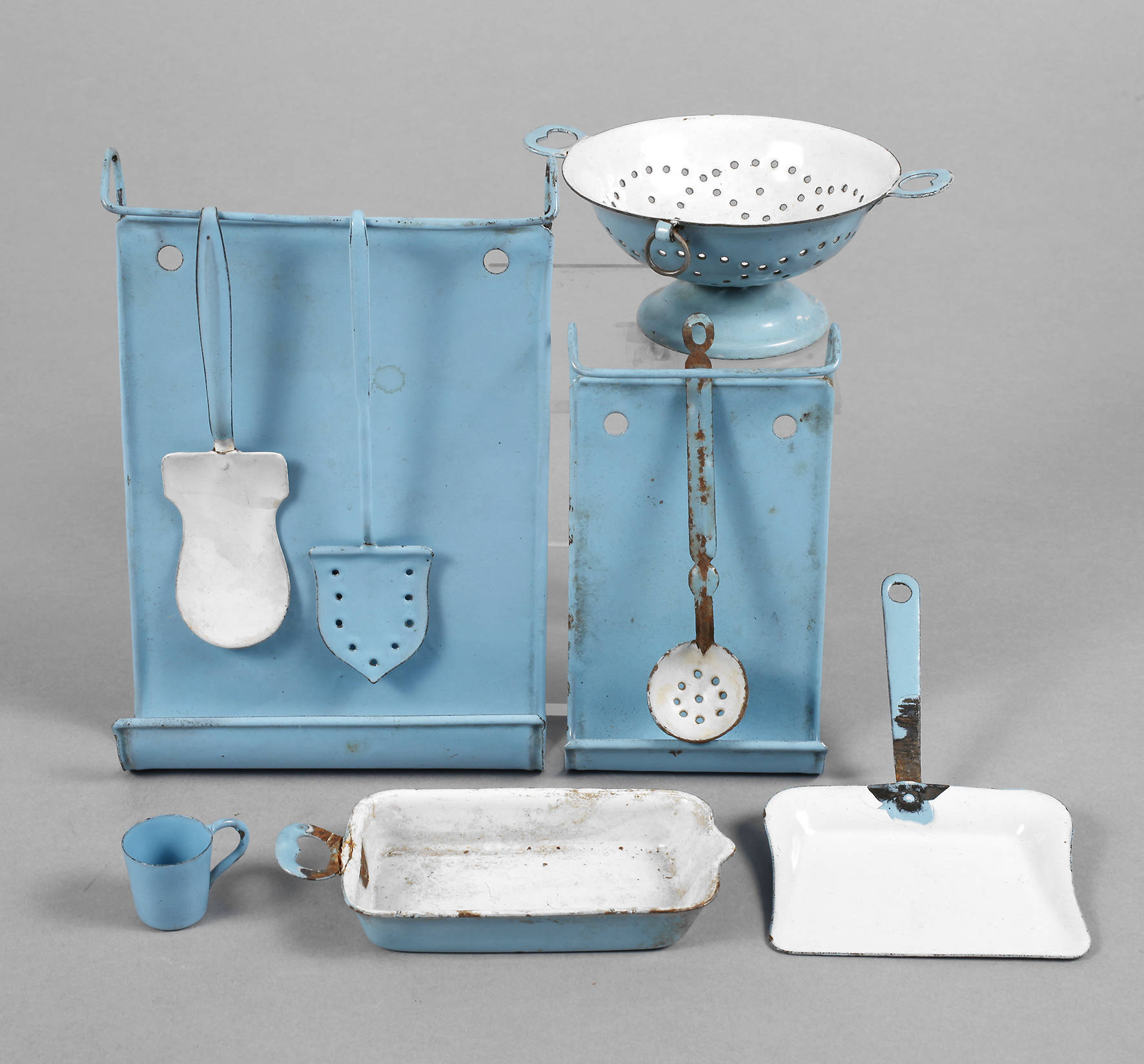 Konvolut Emailgeschirr