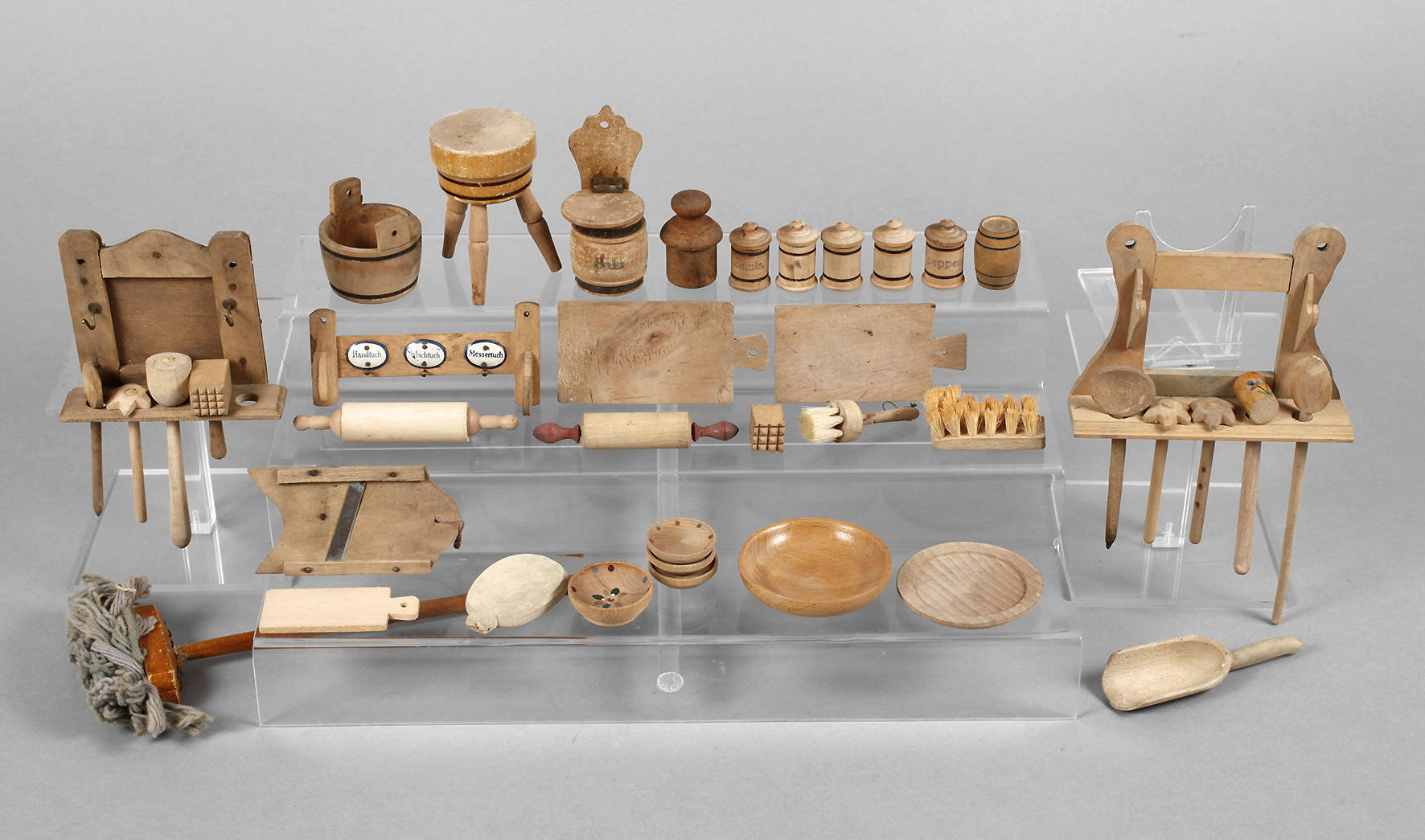 Konvolut Puppenküchenzubehör