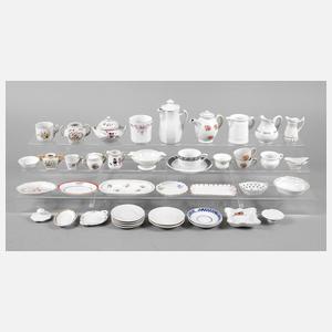 Konvolut Puppengeschirr