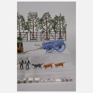 Großer Miniatur-Bauernhof