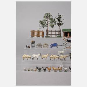 Großer Miniatur-Bauernhof