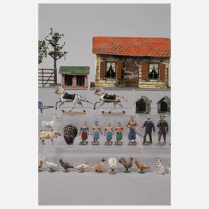 Großer Miniatur-Bauernhof