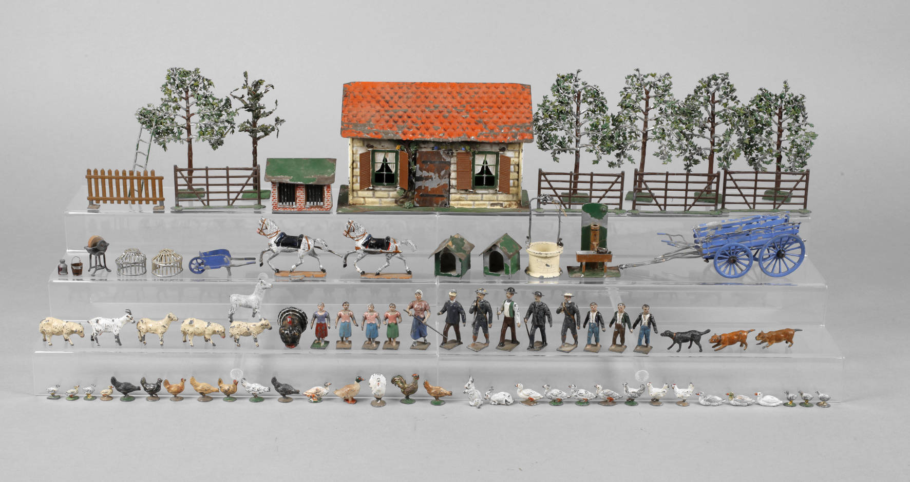 Großer Miniatur-Bauernhof